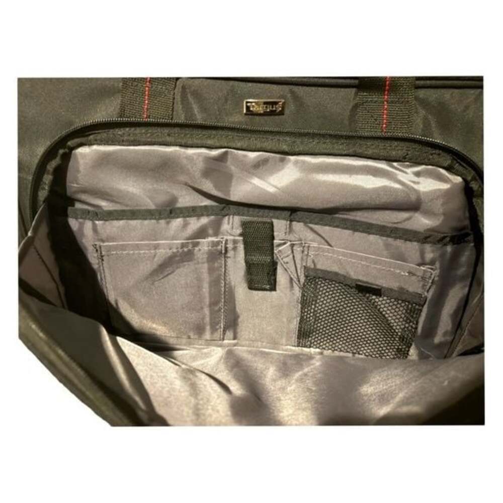 Targus Black Laptop Bag Briefcase Computer Travel Work Shoulder Case - Bin 5 - Picture 6 of 7